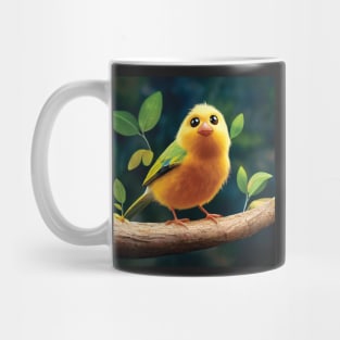 Cute Yellow Canary Mug